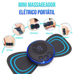 MINI MASAJEADOR CERVICAL ELÉCTRICO RECARGABLE USB + CONTROL EXTRA